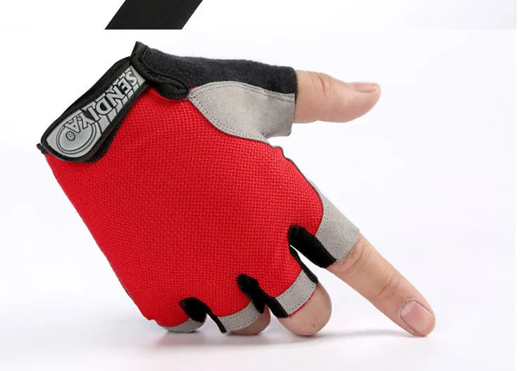 Breathable Half Finger Gym Dumbbells Gloves