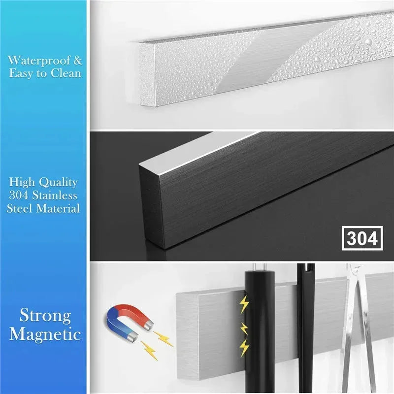 Stainless Steel Knife Stand Strip Organizer 300mm