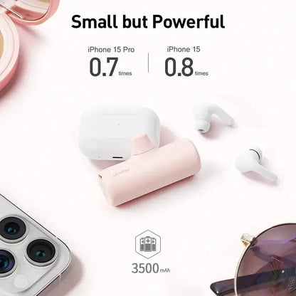 Mini Power Bank for iPhone 4500mAh - Pink / 2600-4999mAh / United States