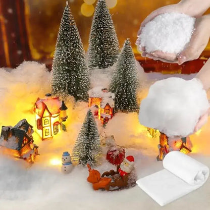 Christmas Fake Snow Blankets