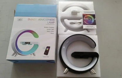 G Shaped LED Lamp for Home and Office Lighting WHITE / United States