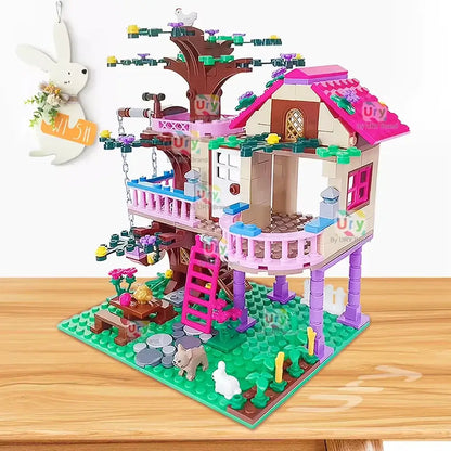 Friends City Tree House Building Block Set