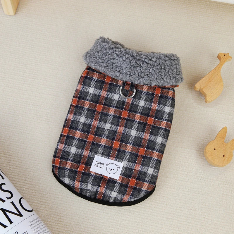 Vest Warm Fleece Pet Clothes