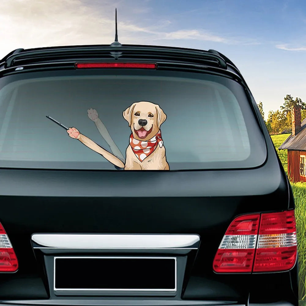 Adorable Dog Rear Wiper Car Decor Minx
