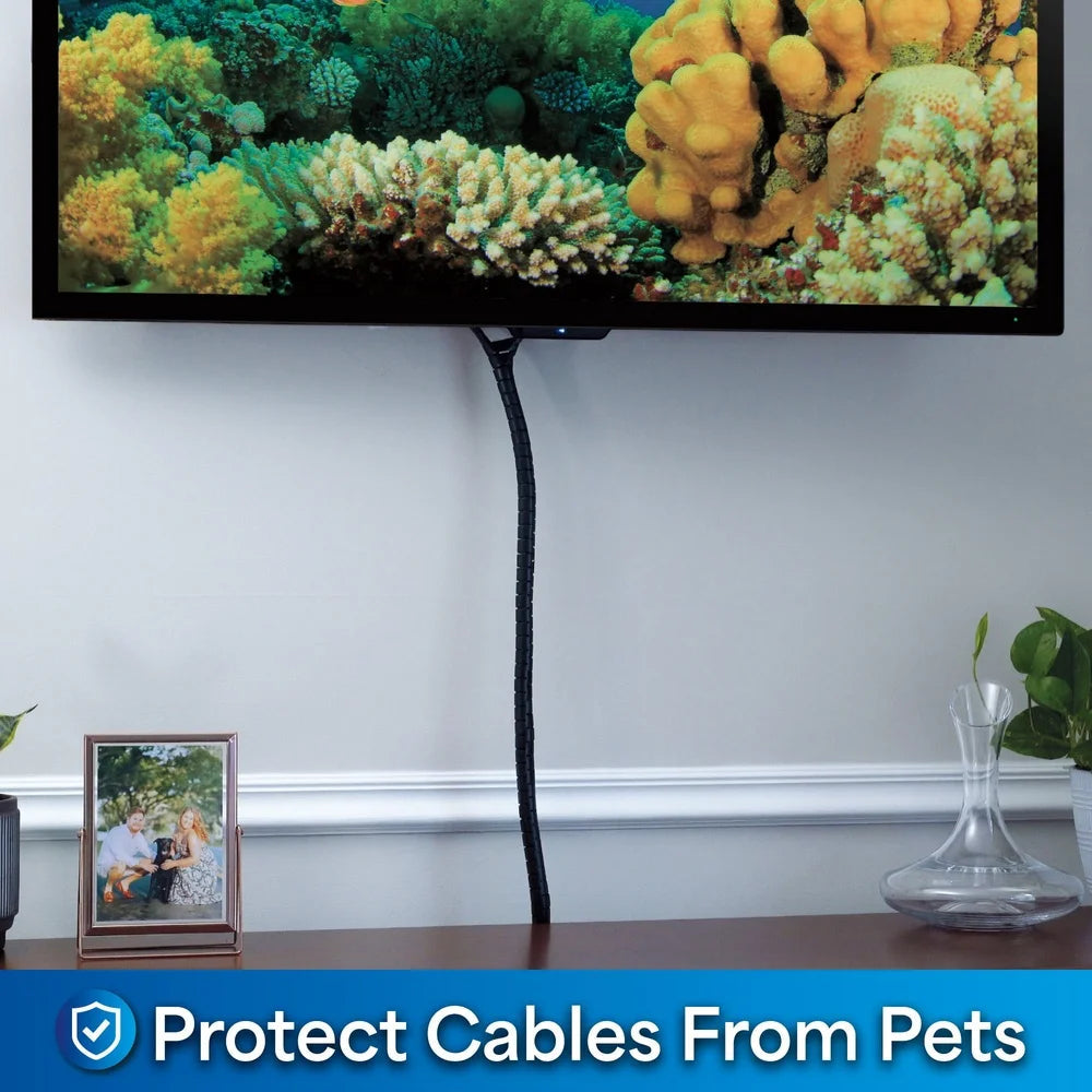 Cable Keeper 10ft Adjustable Cord Organizer with Zip Tool Minx