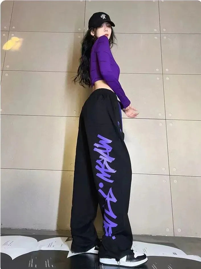 Hip hop American High Street Jazz Pants