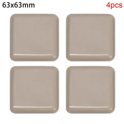 Anti Scratch Easy Move Heavy Furniture 63x63mm