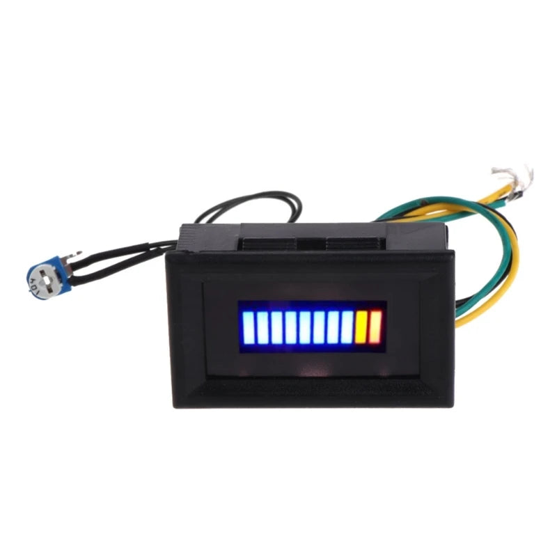 12V Universal Adjustable LED Oil Gauge