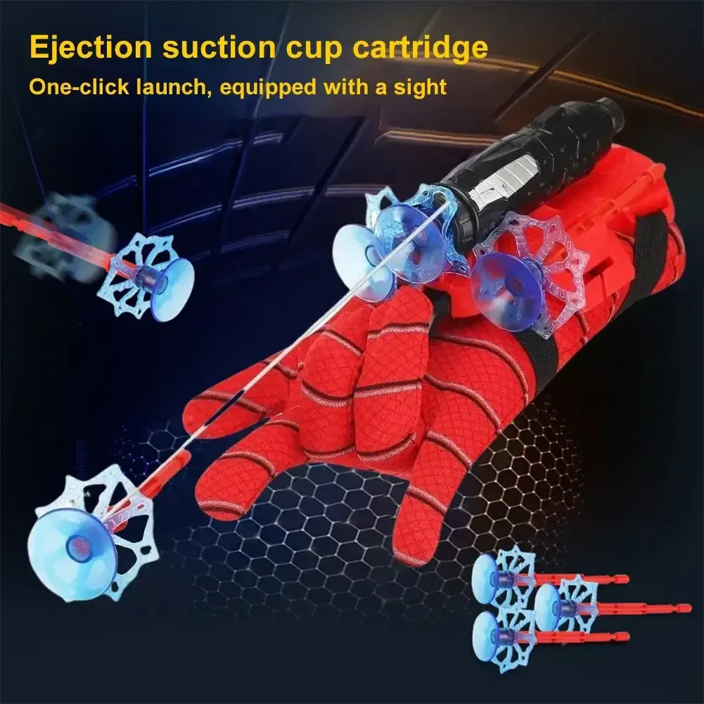 Spider Silk Launcher Toy – Kids Spider Hero Cosplay Gift 2 Sets / United States