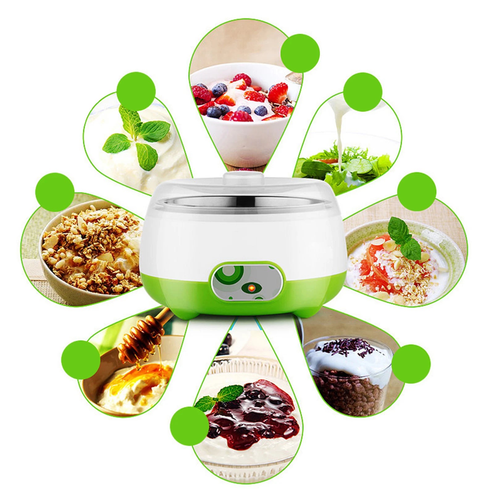 Automatic Yogurt Maker with Stainless Steel Inner Pot