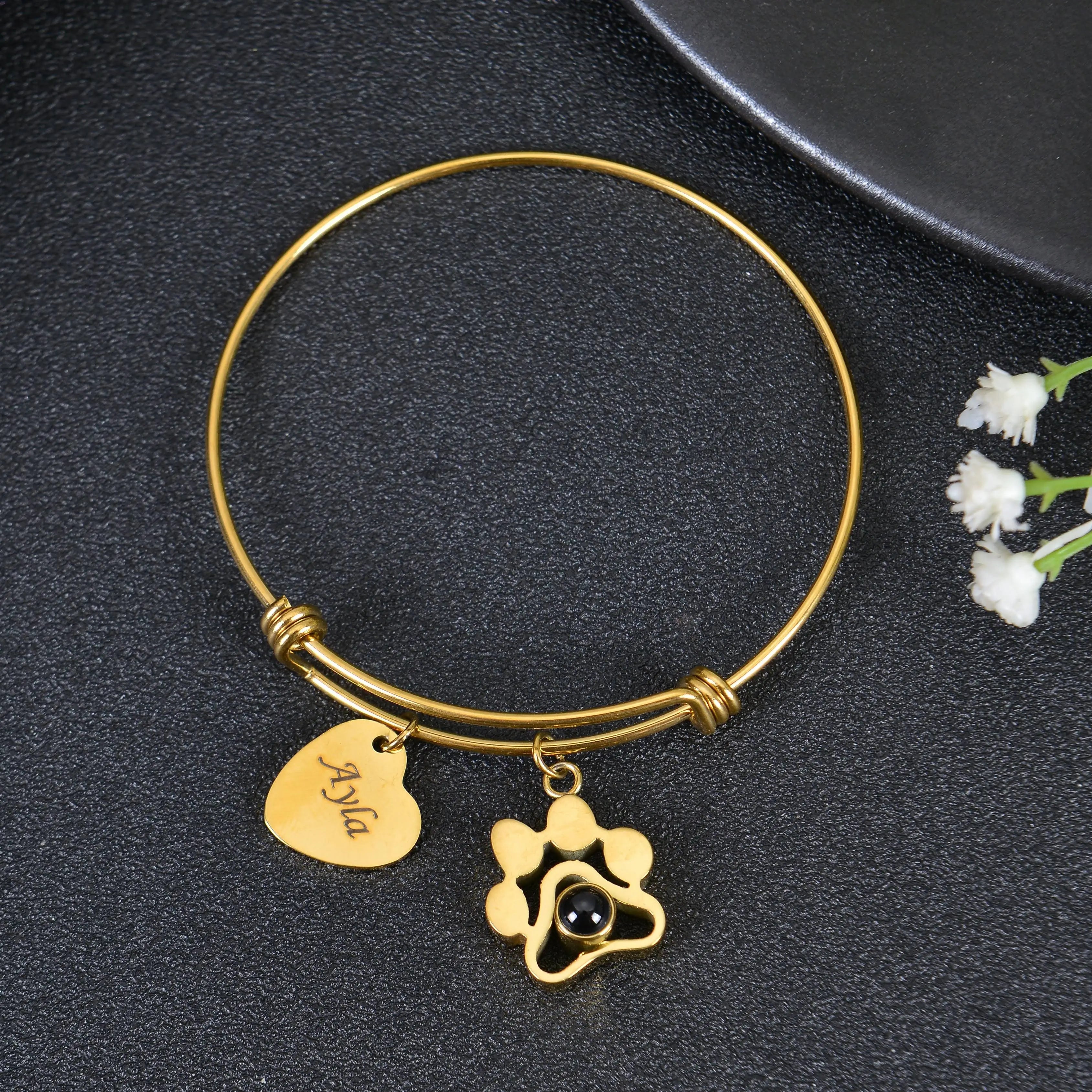 Light Luxury Photo Projection Bracelet