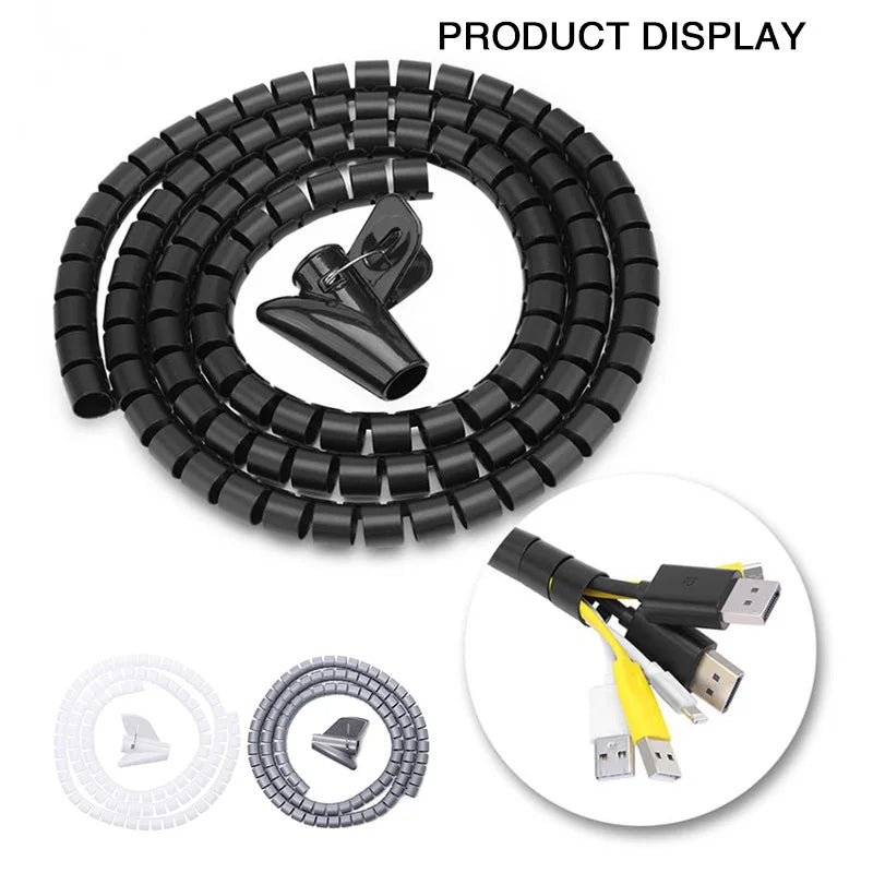 Flexible Zipper Cable Wire Protector