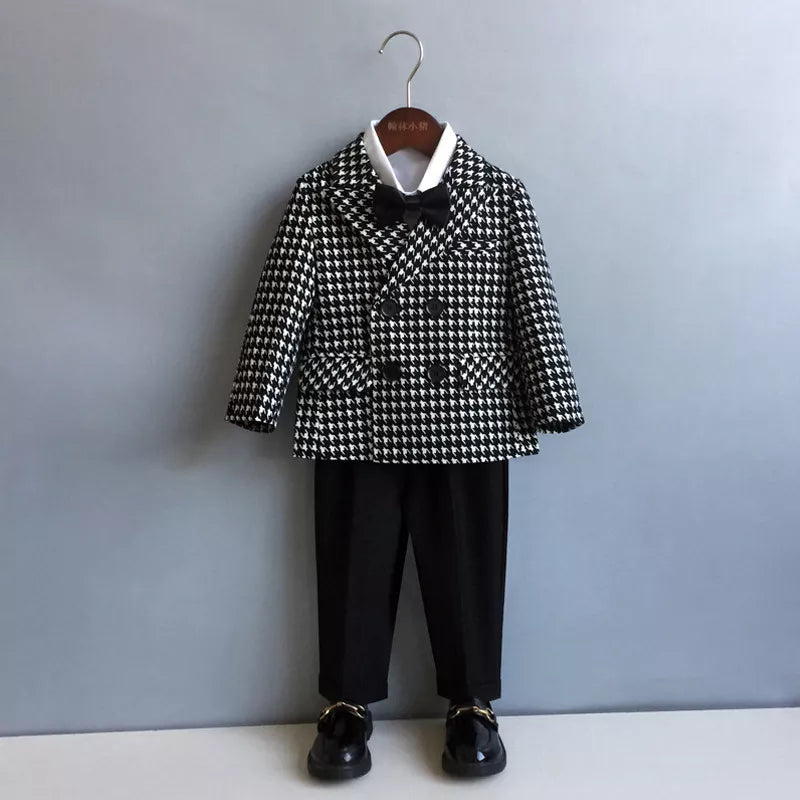 Double Breasted Blazer Pants Clothes