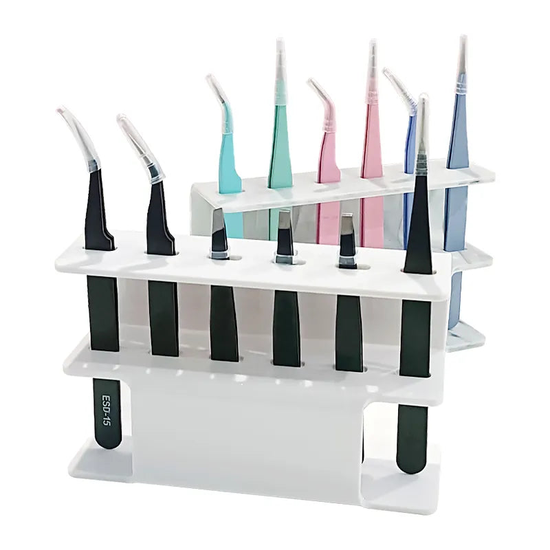 Acrylic Eyelash Tweezers Storage Holder Stand