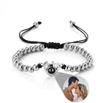 Infinity Projection Bracelet Custom Photo Bracelet Style 12 / United States