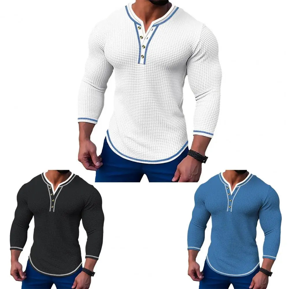 Pullover V Neck Long Sleeve