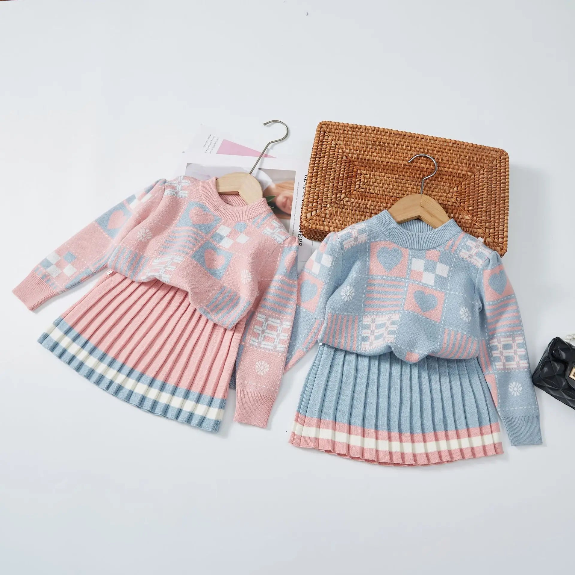 Kids Autumn Knitwear Set