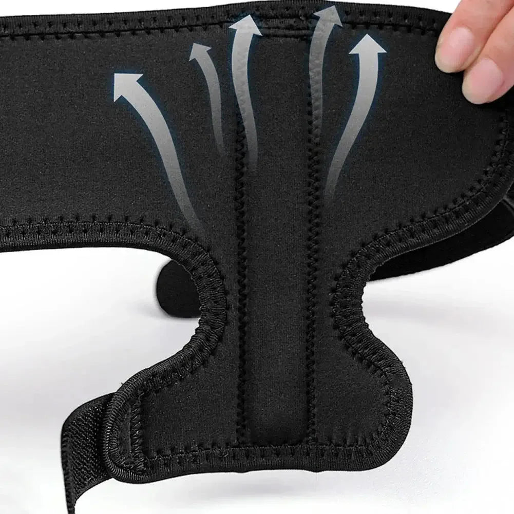 Toe Corrector Orthopedic Tool for Bunion and Hallux Valgus Relief Black Left