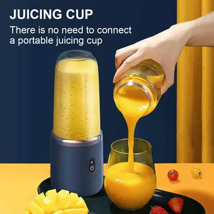 High Quality Twin Gear Portable Juice Blender Pink