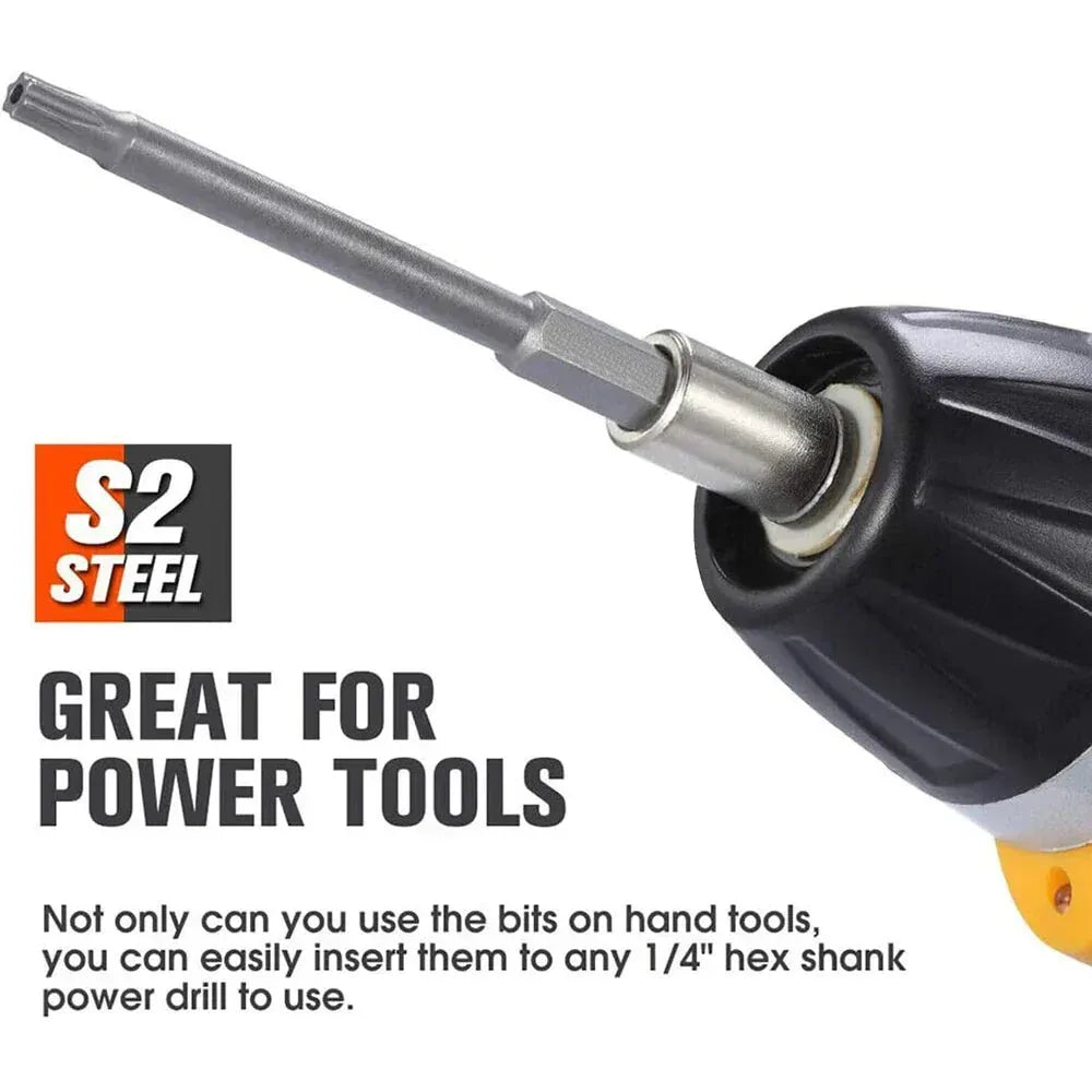 Magnetic Security Screwdriver Tool Set 50mm 12pcs Set
