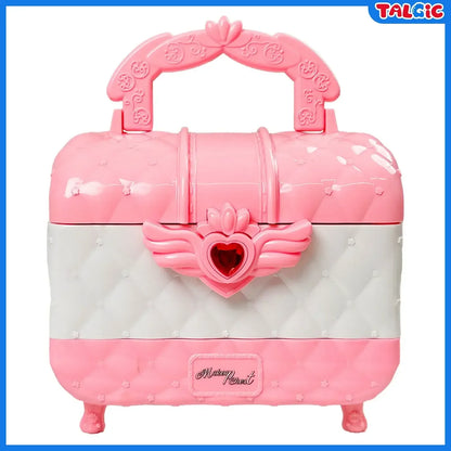 Kids Multi-Layer Foldable Makeup Set – 32-in-1 Pretend Play Cosmetic Kit with Storage Box United States