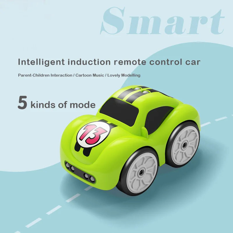 Mini Car Remote Control Electric Car Smart Music Lighting