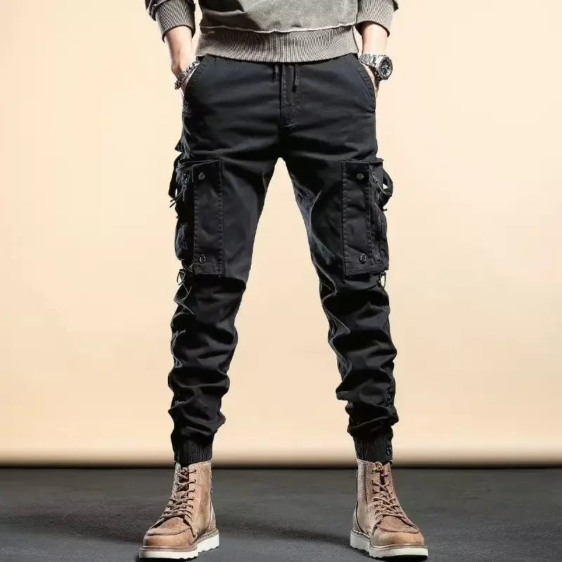 Fashion Style Overalls Men's Straight Tube