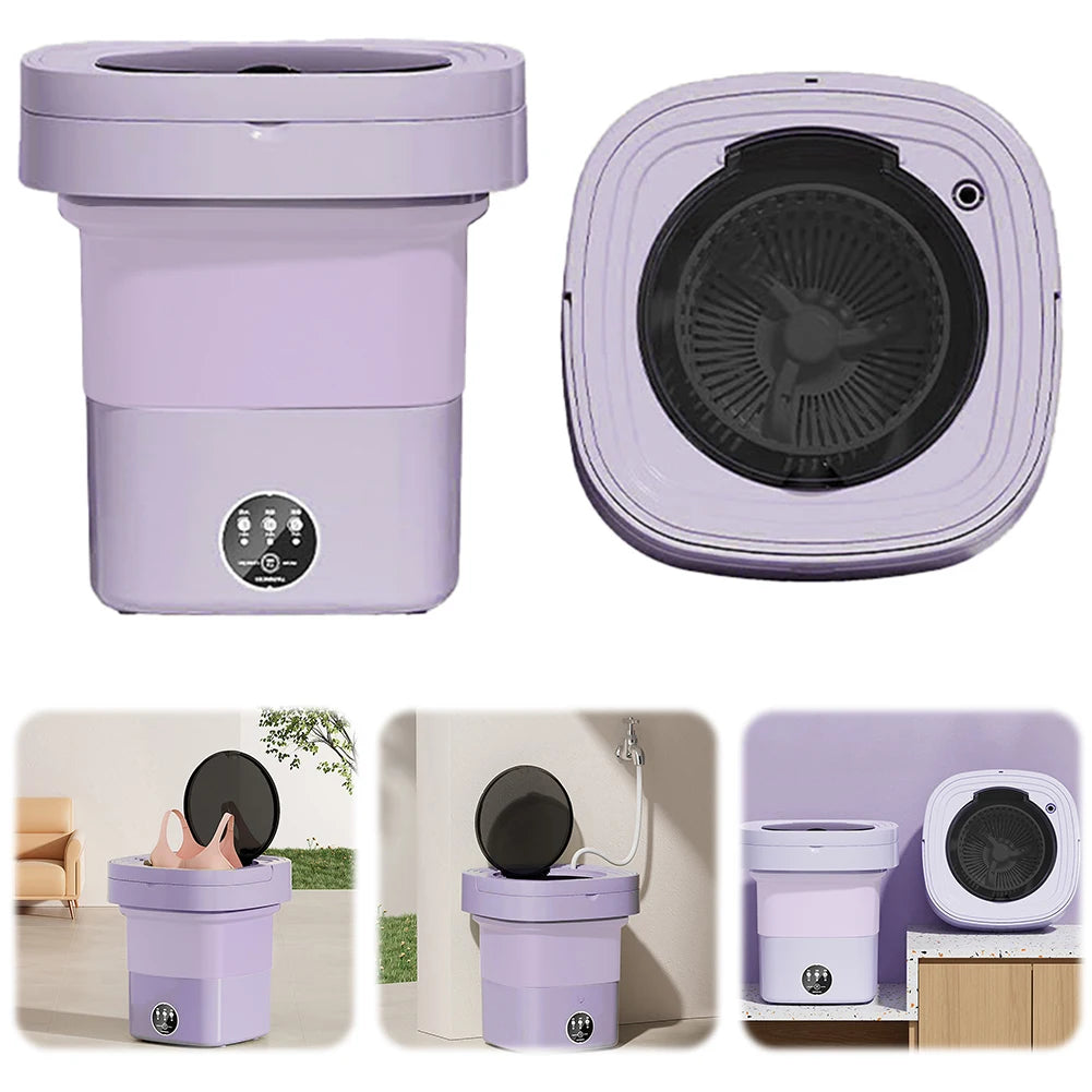 Portable mini washing machine