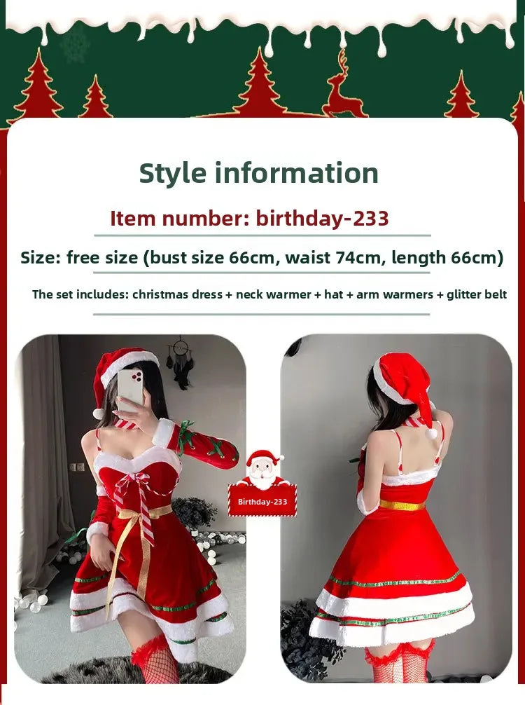 Christmas Rabbit Girl Cosplay Costume