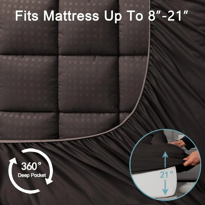 Luxury mattress topper