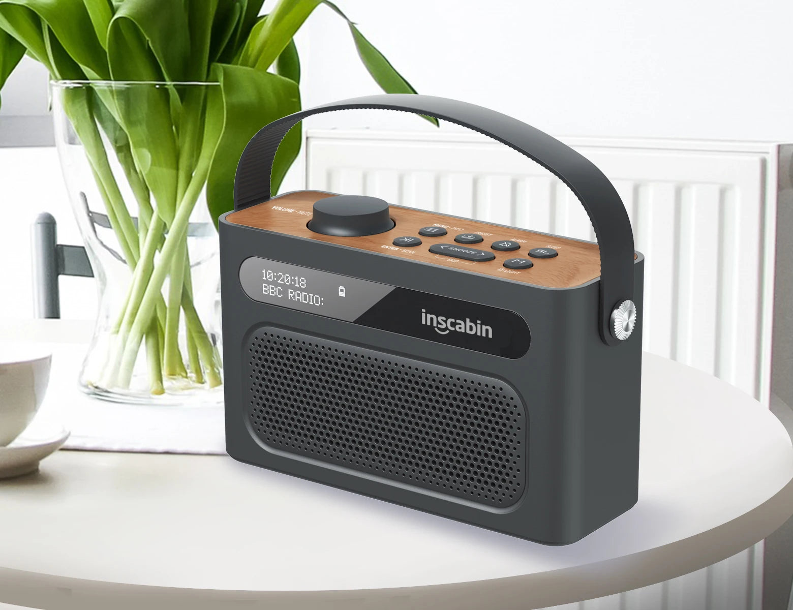 Inscabin M60II Stereo DAB Radio Portable Wireless Speaker