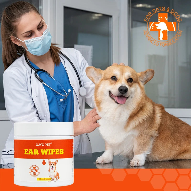 Pet Ear Wet Wipes