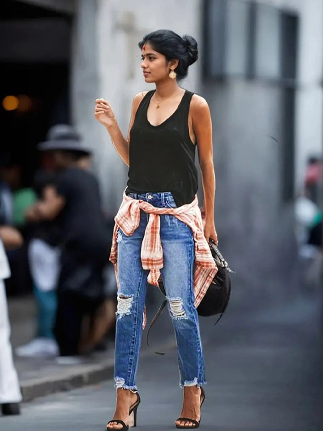 Retro Summer Elastic Jeans