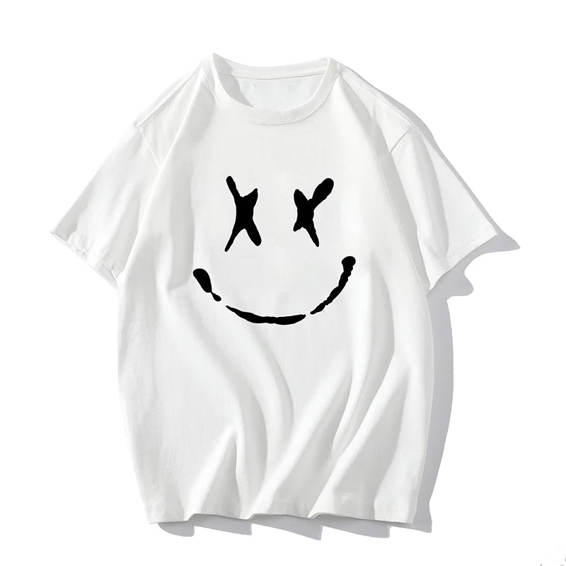 Men's Cotton T-shirts White Mens Oversized T Shirt