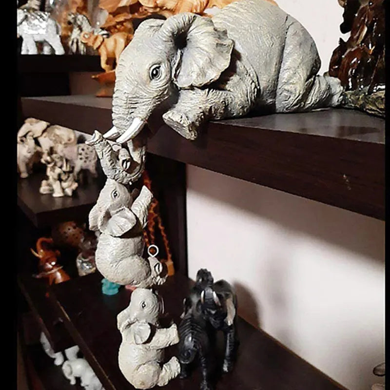 Resin Elephant Ornament