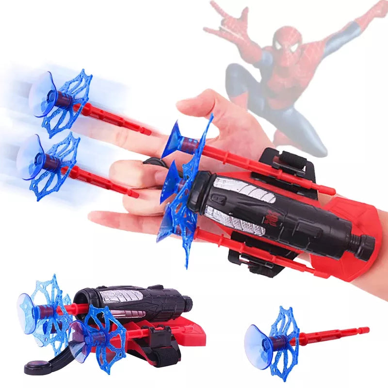 New Spidermans Figure Toy Kids Plastic Cosplay Glove