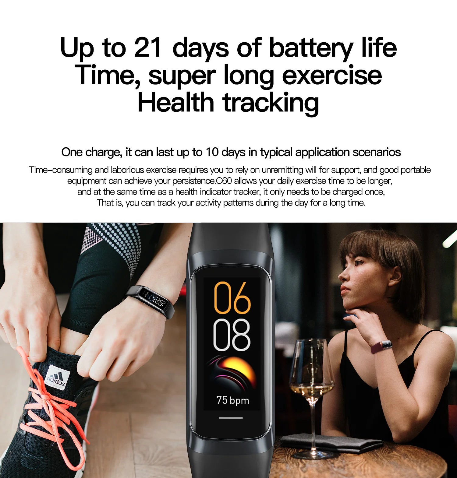 Sports Heart Rate Smartwatch