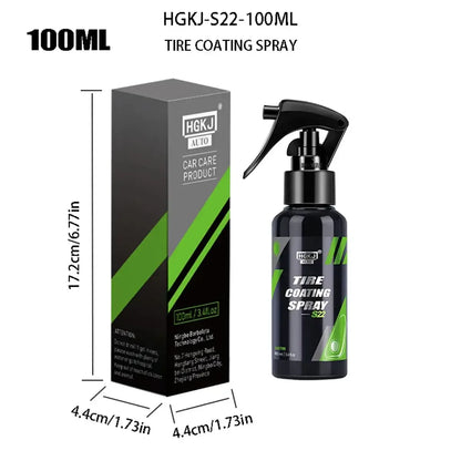 Car Tire Shine Spray Multi-purpose Tire Wheel Polishing Protection United States / 100ml