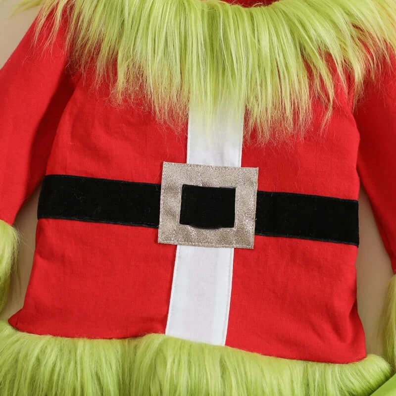 Kids’ Christmas Plush Pants Set – Boys & Girls 2-Piece Holiday Outfit