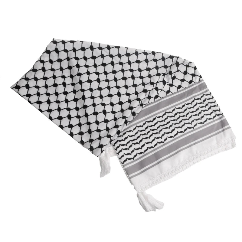 Jacquard Pattern Scarf Arab Hair Kerchief