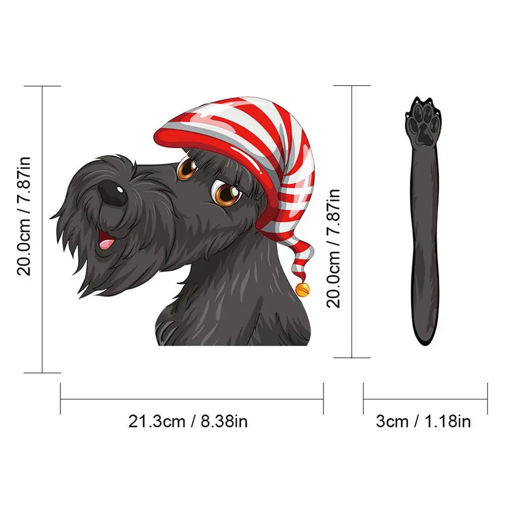 Adorable Dog  Rear Wiper Decor