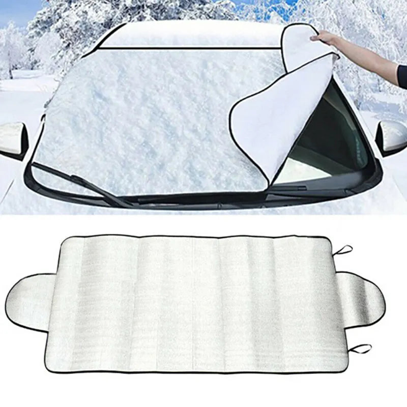 Car Windshield Sunshade Protector Snow Cover Winter Ice Frost Guard