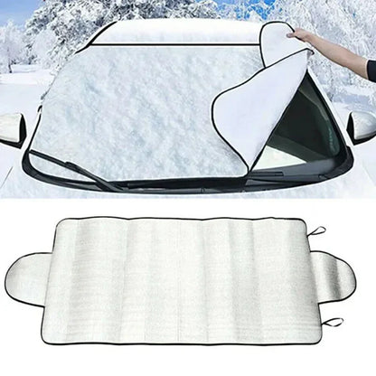 Car Windshield Sunshade Protector Snow Cover Winter Ice Frost Guard Default Title