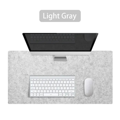 Keyboard Mat Gaming Accessories Light Gray / 60X30cm