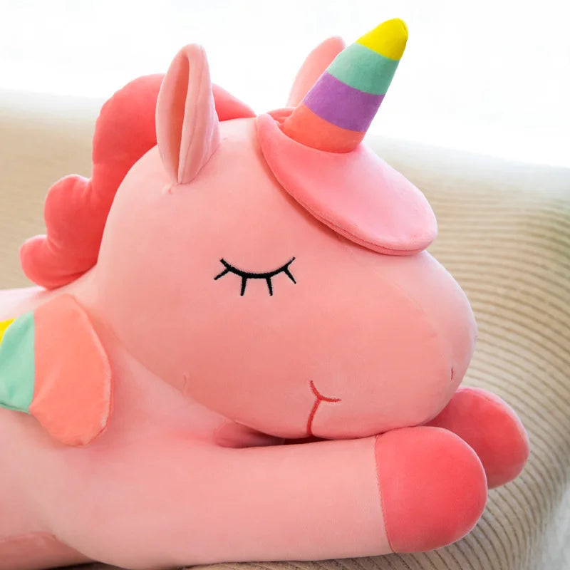 Giant Kawaii Unicorn Plush Toys Soft Stuffed