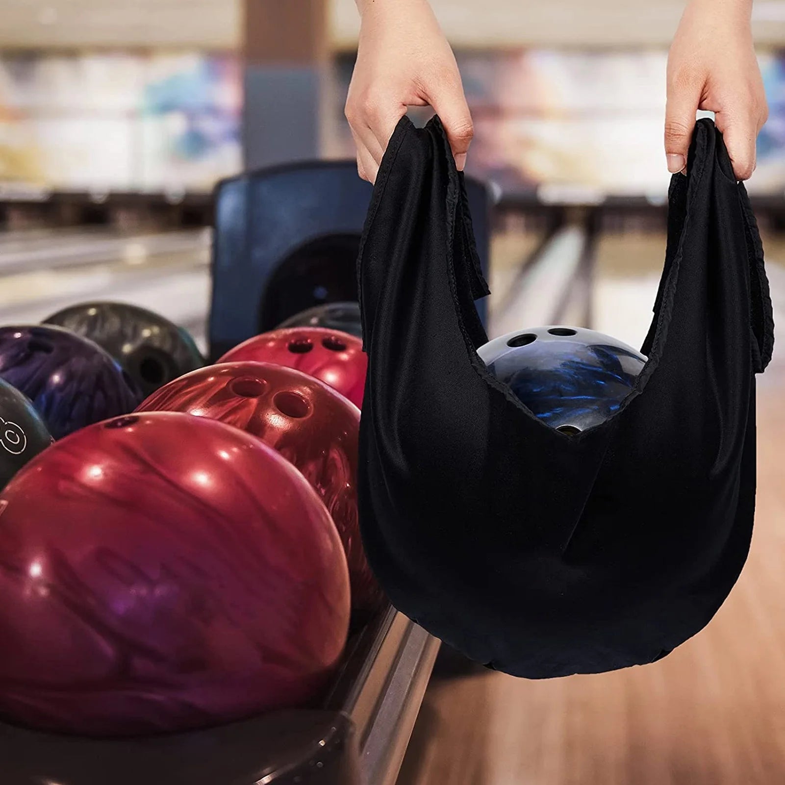 Bowling Ball Cleaning Bag Polisher