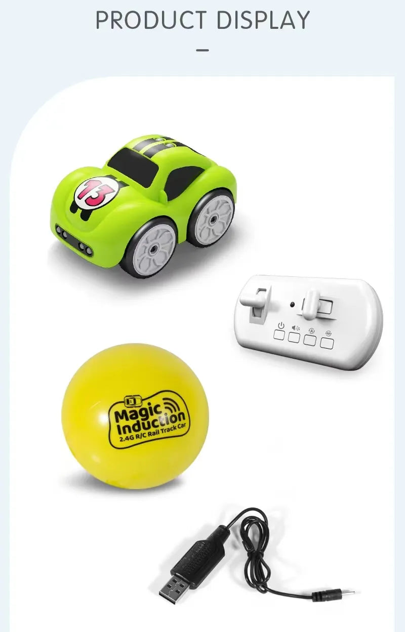 Mini Car Remote Control Electric Car Smart Music Lighting