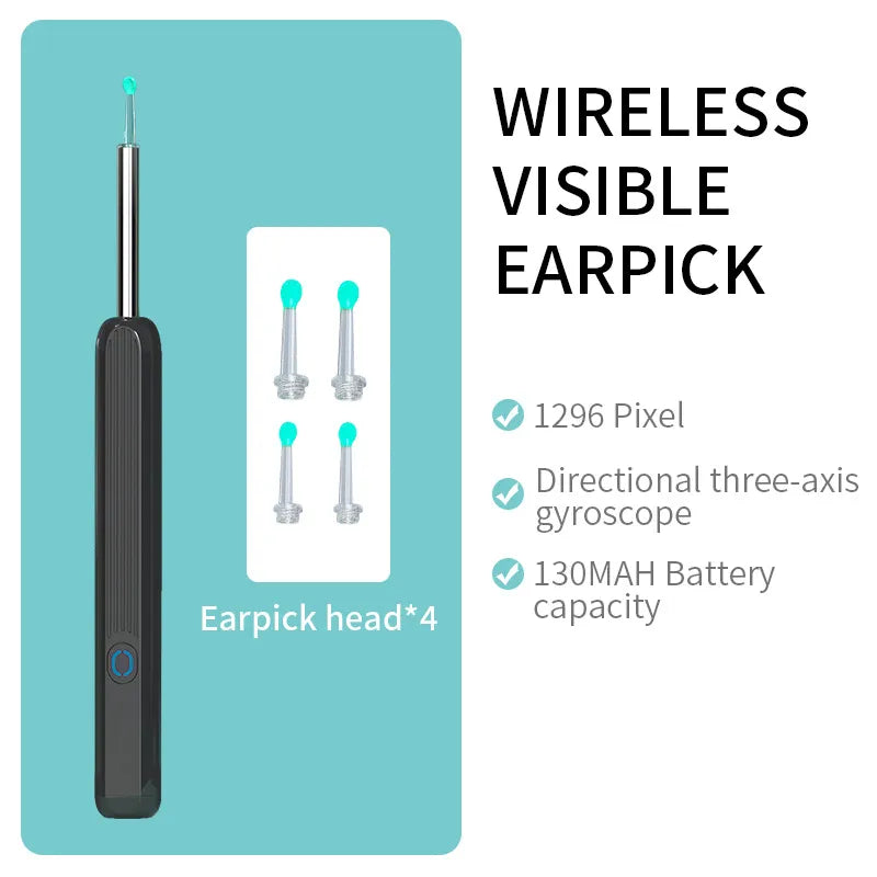 Wireless Intelligent Visual Ear Pick Cleaner