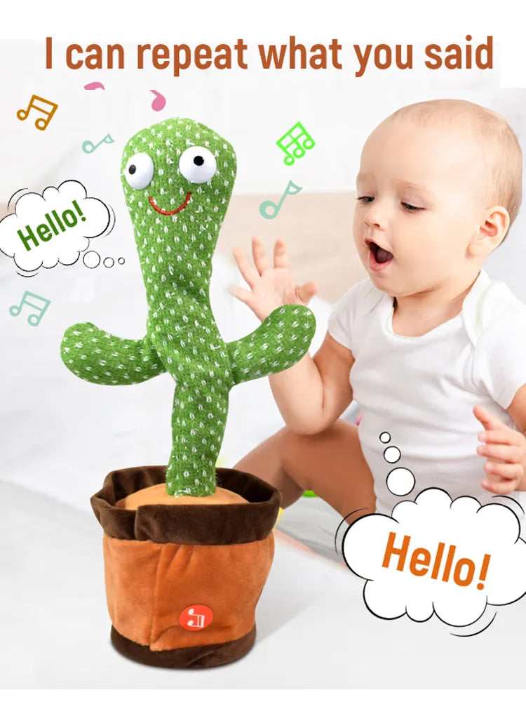 Rechargeable Talking Dance Cactus Toy