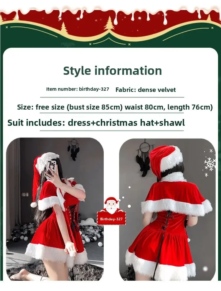 Christmas Rabbit Girl Cosplay Costume